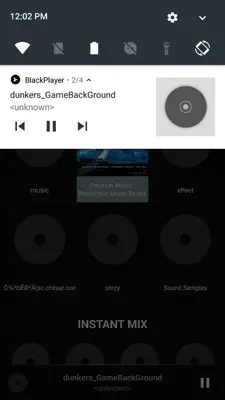 BlackPlayer android App screenshot 8